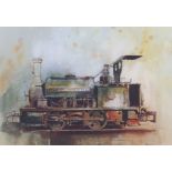Railways related: David Weston (1935-2011), group of five coloured prints to include 'Kettering