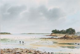 Hamond (British, 20th Century) Landscape, signed Hamond (lower right), watercolour, 43 x 63cm,