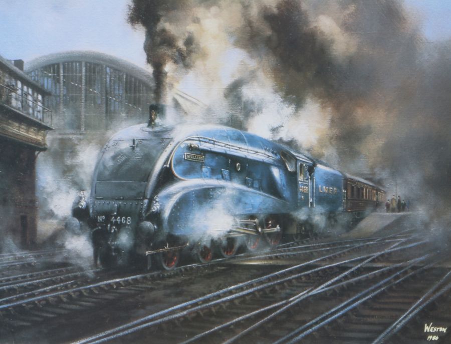 Railways related: After David Weston (1935-2011), group of eleven coloured prints to include ' - Image 8 of 11