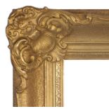 Swept picture frame, 19th Century English, 32" x 20" (rebate)