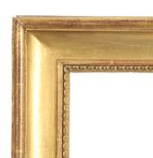 Hollow pattern picture frame, 19th Century English, 13" x 10" (rebate)