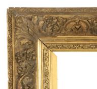 Barbizon picture frame, 19th century, 32" x 22" (rebate)