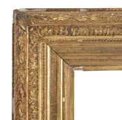Victorian heavy moulded picture frame (a/f), 19th Century English, 18" x 15" (rebate)