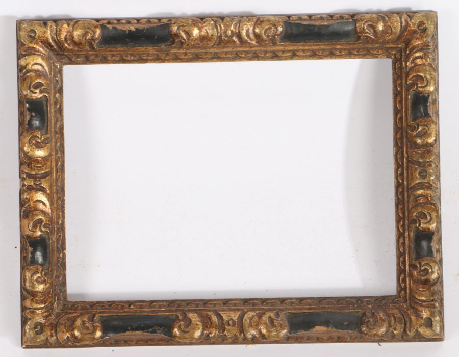 Carved picture frame, 19th Century Spanish, 10" x 7" (rebate) - Image 2 of 2