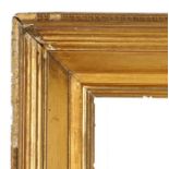 Straight pattern picture frame (without inner), 19th Century English, 39" x 31" (rebate)