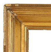 Straight pattern picture frame (without inner), 19th Century English, 39" x 31" (rebate)