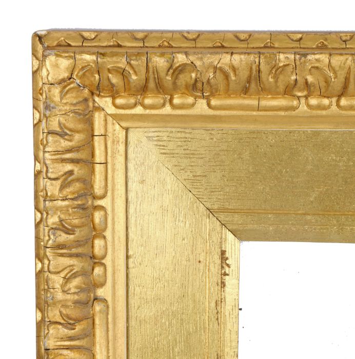 A fabulous pair of Watts picture frames, 19th Century,  glazed, 30" x 22" (rebate) (2)