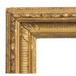 Victorian straight pattern picture frame, no inner, 19th Century English, 18" x 14" (rebate)