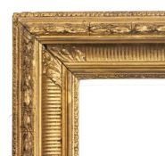 Victorian straight pattern picture frame, no inner, 19th Century English, 18" x 14" (rebate)
