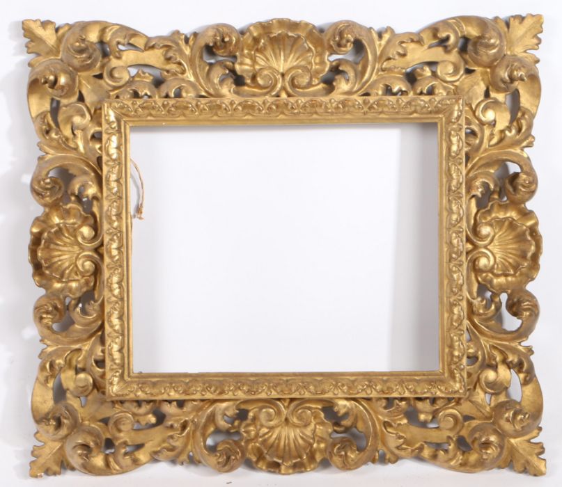 Florentine picture frame, 19th Century Italian, 10.5" x 9" (rebate) - Image 2 of 2