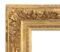 Barbizon pattern picture frame, 19th Century French, 9" x 6" (rebate)