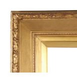 Straight angled picture frame, semi Watts pattern, 19th Century English, 36" x 28" (rebate)