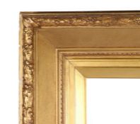 Straight angled picture frame, semi Watts pattern, 19th Century English, 36" x 28" (rebate)