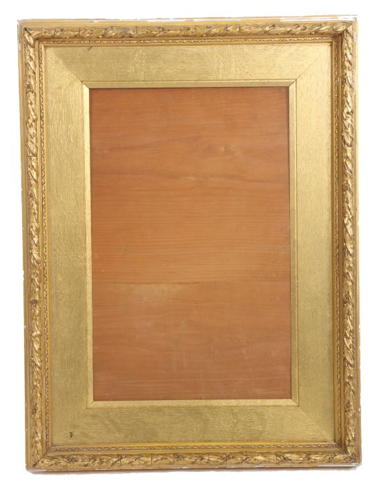 Watts watercolour frame, 19th Century English, 17" x 11" (rebate)