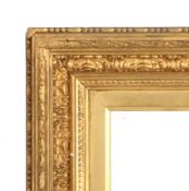 Running pattern picture frame, 19th Century English, 11" x 9" (rebate)