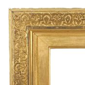 Running pattern picture frame, with intricate design, 20th Century English, 28" x 17" (rebate)