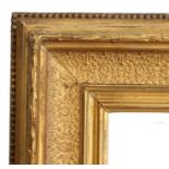 Victorian straight pattern picture frame, no inner, 19th Century English, 17" x 12" (rebate)