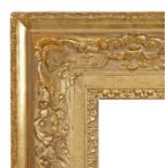 Heavily pattered picture frame, 19th Century Continental, 22" x 16" (rebate)