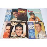 A collection of approx. 10 Elvis Presley LPs to include Rare Elvis ( PL 42935 , Germany pressing )