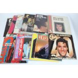 A collection of approx. 10 Elvis Presley LPs to include Elvis Gold 30 ( RCA-6176~77 , Japan