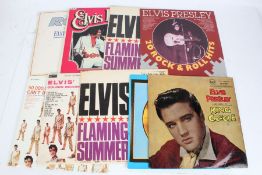 A collection of approx. 10 Elvis Presley LPs to include Flaming Star And Summer Kisses ( RD-7723 )