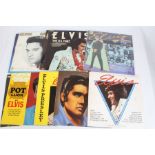 A collection of approx. 10 Elvis Presley LPs to include The Definitive Film Album ( RCA 70112/3 ) MB