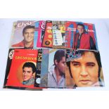 A collection of approx. 10 Elvis Presley LPs to include Return To Sender ( CDS 1200 )