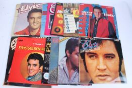 A collection of approx. 10 Elvis Presley LPs to include Return To Sender ( CDS 1200 )