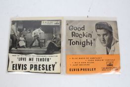Elvis Presley - Good Rockin' Tonight (7EG8256 , EP) / Love Me Tender ( 7EG 8199 , EP)