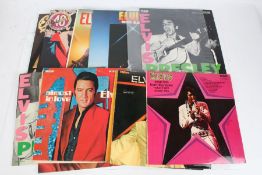 A collection of approx. 10 Elvis Presley LPs to include Elvis Presley ( LSP-1254 )