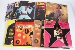 A collection of approx. 10 Elvis Presley LPs to include Rock 'N' Roll No.2 ( RD-7528 )