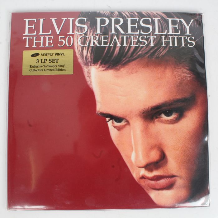 Elvis Presley – The 50 Greatest Hits ( 74321 811021 , 3 x Vinyl, Limited Edition, sealed)