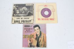 Elvis Presley - Lawdy, Miss Clawdy ( 45-POP 408 ) / Love Me Tender ( 7EG8199 ) / Heartbreak