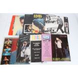 A collection of approx. 10 Elvis Presley LPs (unofficial releases)