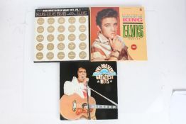 3x Elvis Presley LP boxsets