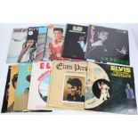 A collection of approx. 10 Elvis Presley LPs to include Elvis La Pelvis ( TLP-60276 , Argentina