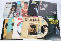 A collection of approx. 10 Elvis Presley LPs to include Elvis La Pelvis ( TLP-60276 , Argentina