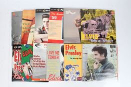 A collection of 12 Elvis Presley 10" unofficial releases MB collected 24/1/23 K8