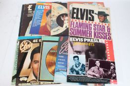 A collection of approx. 10 Elvis Presley LPs to include Aloha From Hawaii Via Satellite ( SR 6089/
