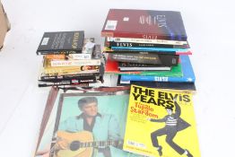 Elvis Presley related books and volumes, to include "Elvis Presley Memphis Recording Service", "