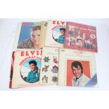 A collection of approx. 10 Elvis Presley Christmas LPs to include Elvis' Christmas Album ( PL85486 )