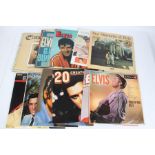 A collection of approx. 10 Elvis Presley LPs to include Promised Land ( 91160945 )
