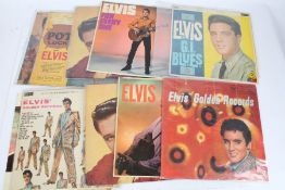 A collection of approx. 10 Elvis Presley LPs to include G.I. Blues ( RD-27192 )