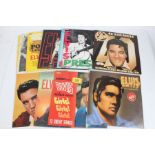 A collection of approx. 10 Elvis Presley LPs to include For LP Fans Only ( LSP-1990(e) )