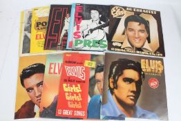 A collection of approx. 10 Elvis Presley LPs to include For LP Fans Only ( LSP-1990(e) )