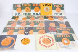 A collection of approx. 30 Elvis Presley RCA singles (1970s)