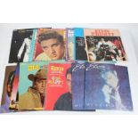 A collection of approx. 10 Elvis Presley LPs to include Elvis In Demand ( PL 42003 )