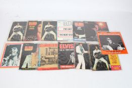 A collection of approx. 13 Elvis Presley USA singles in sleeves