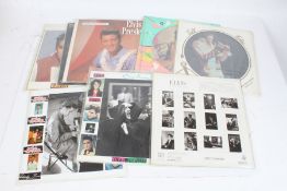 A collection of approx. 10 Elvis Presley LPs (unofficial releases)