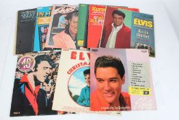 A collection of approx. 10 Elvis Presley LPs to include "Fun In Acapulco" ( PL 42357 )